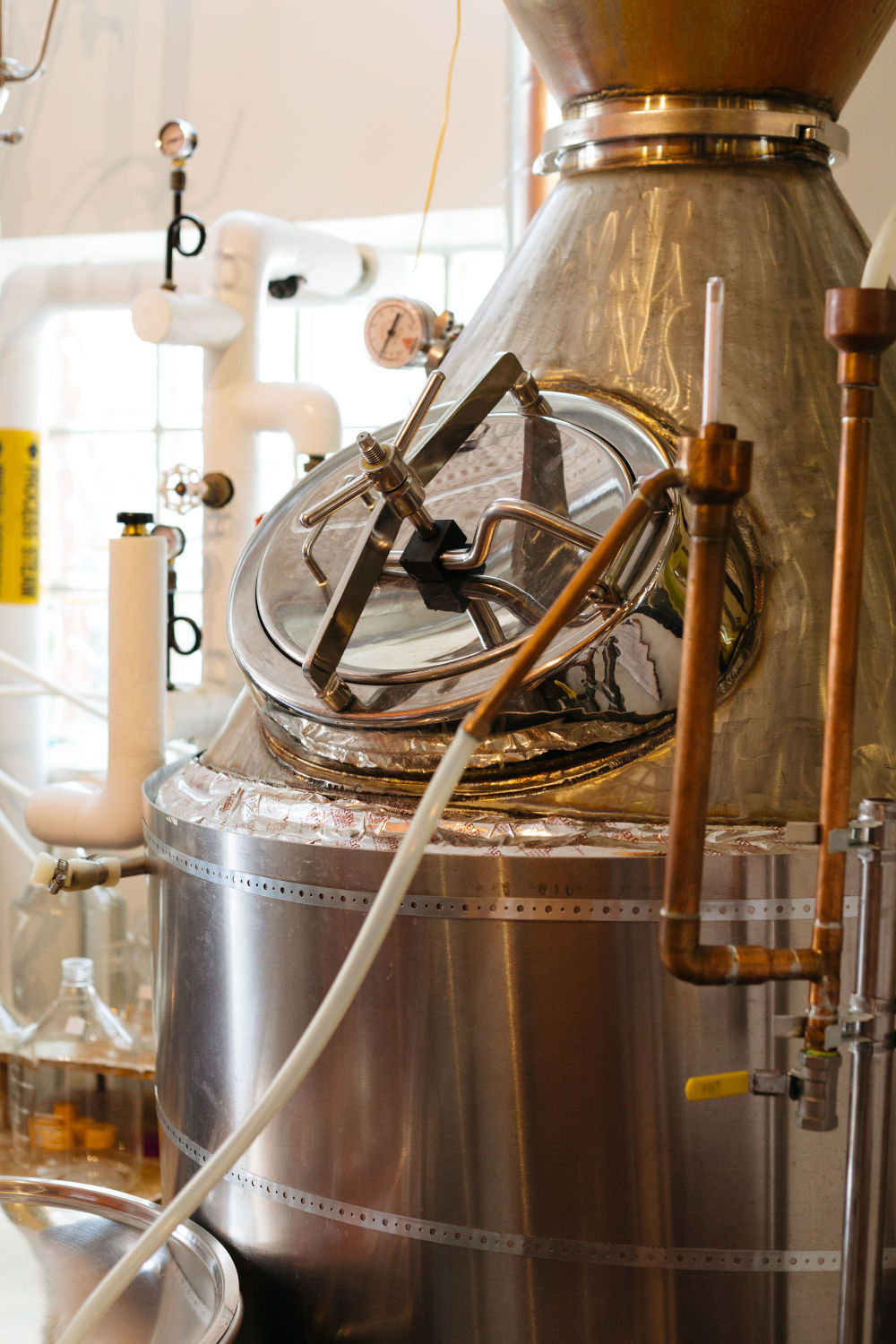 A photograph of a custom still.